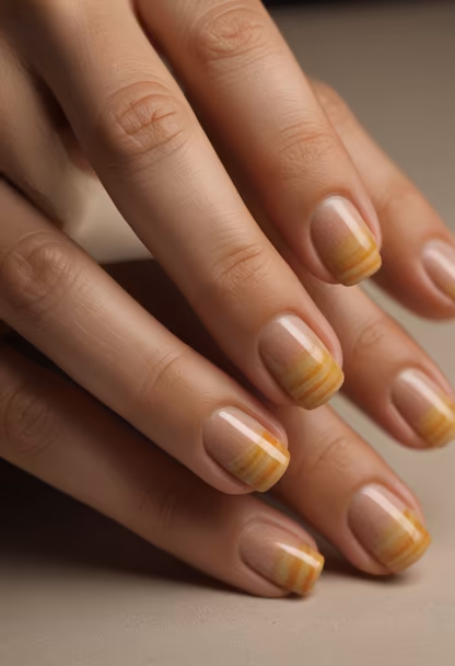 Sunset Nails