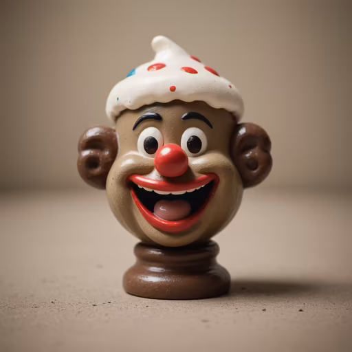 Vintage Clown Figurine
