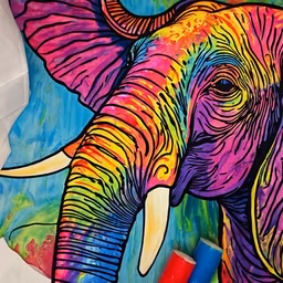 Rainbow Elephant Rainbow Elephant