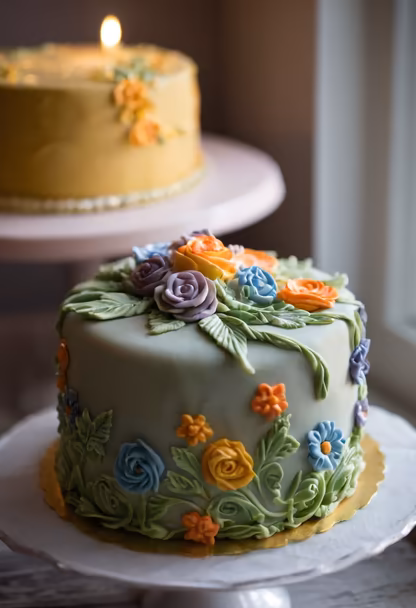 Floral Cake Delight