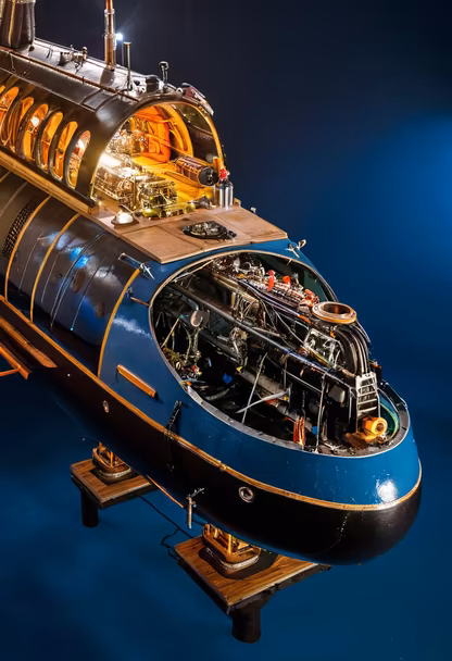 Steampunk Submarine