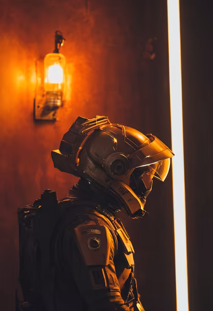 Astronaut in Isolation