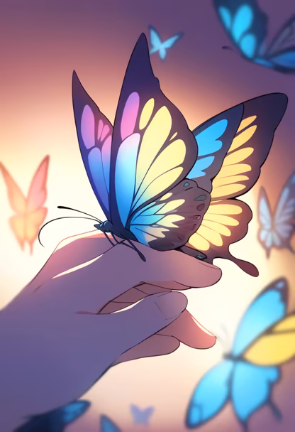 Butterfly Landing