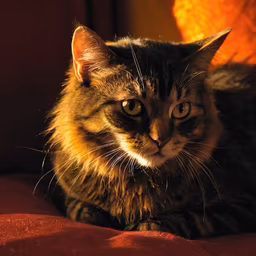 Golden Hour Cat