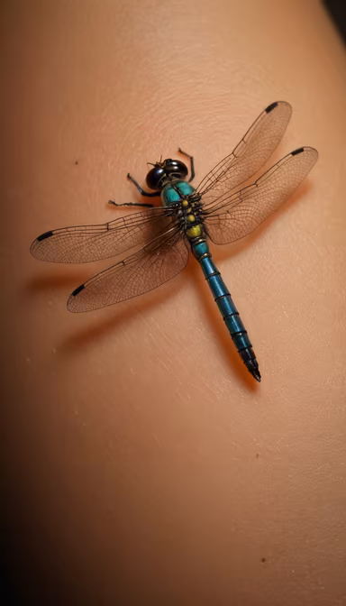 Dragonfly Landing Dragonfly Landing