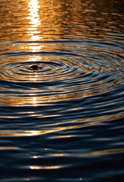 Golden Ripples
