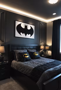 Gotham Inspired Bedroom Gotham Inspired Bedroom