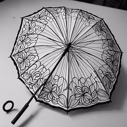 Floral Umbrella Floral Umbrella
