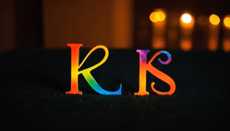 Rainbow Initials Rainbow Initials