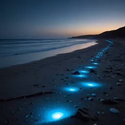 Glowing Shores Glowing Shores