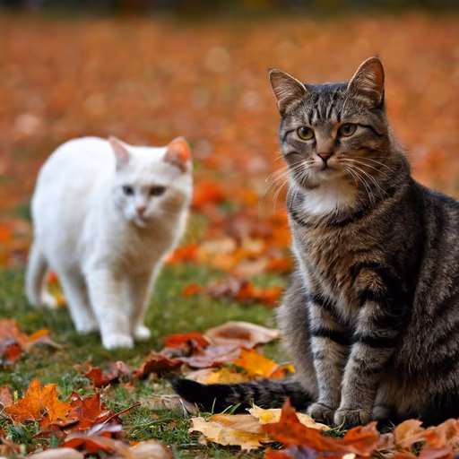 Autumn Cats