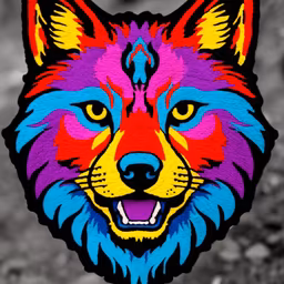 Vibrant Wolf Vibrant Wolf