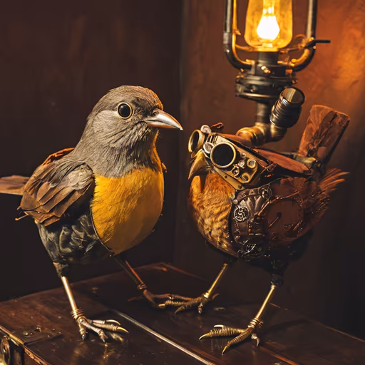 Steampunk Aviary