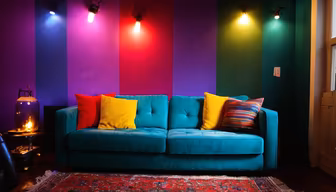 Colorful Living Room Colorful Living Room