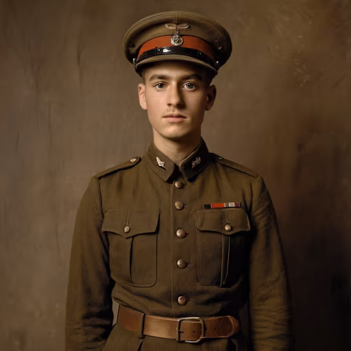 A Soldier's Stare