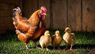 Mother Hen and Chicks Mother Hen and Chicks