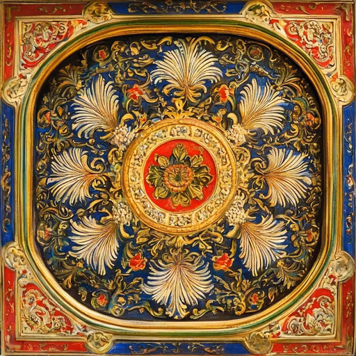 Ornate Ceiling Detail
