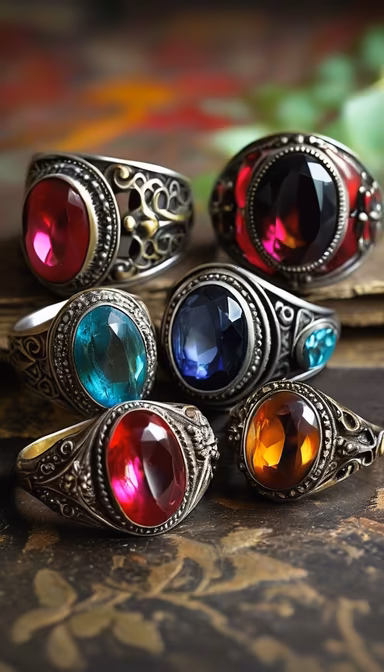 Gemstone Rings Gemstone Rings