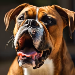 Boxer's Yawn Boxer's Yawn