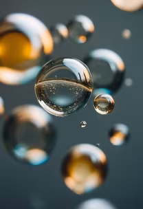 Floating Spheres Floating Spheres