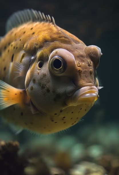 Pufferfish Portrait