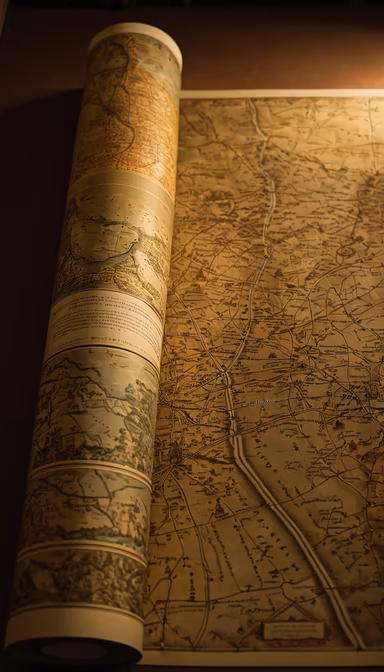 Vintage Map Unveiled Vintage Map Unveiled