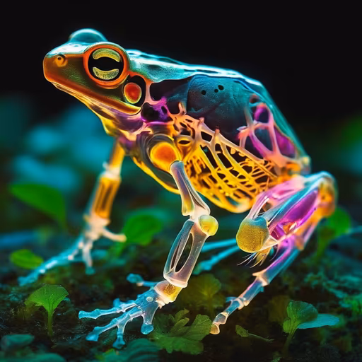Transparent Frog