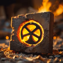 Fiery Symbol Fiery Symbol