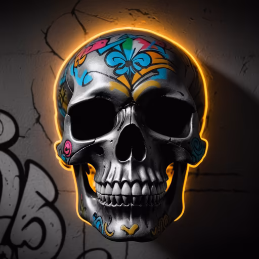 Neon Calavera