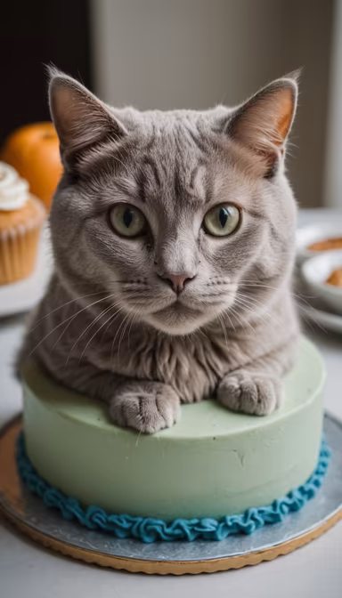 Birthday Cat