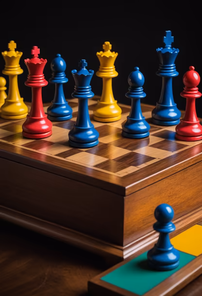Colorful Chess Game