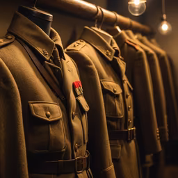 Vintage Military Uniforms
