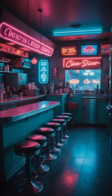 Retro Diner Vibes Retro Diner Vibes