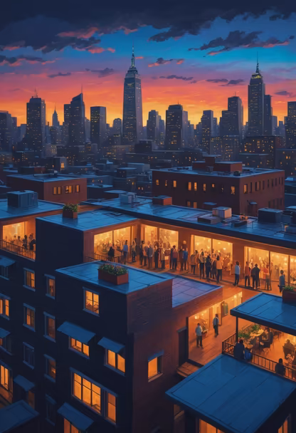 Rooftop Gathering Rooftop Gathering