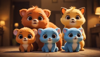 Fluffy Friends