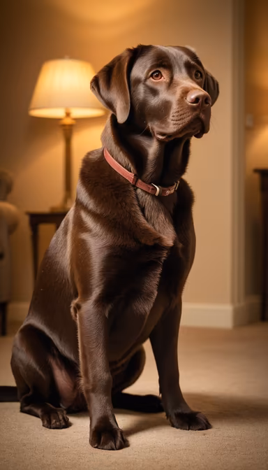 Chocolate Labrador Chocolate Labrador