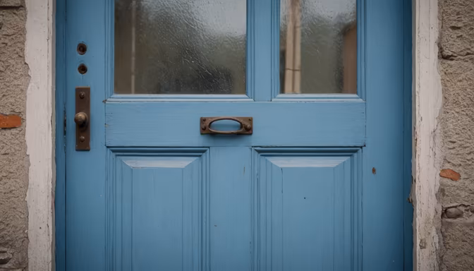 Blue Door Details