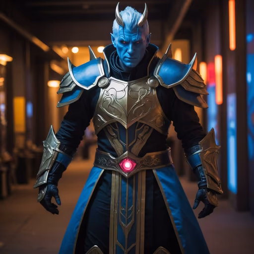 The Blue Warlock