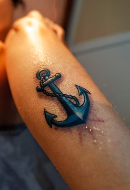 Anchored