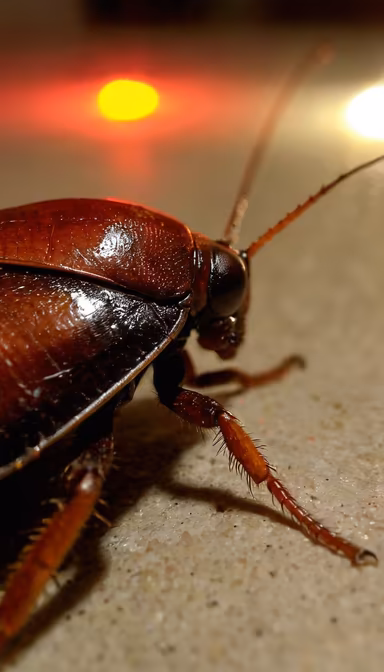 Cockroach Close-Up