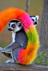 Rainbow Lemurs