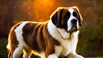 Majestic Saint Bernard