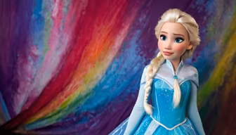 Elsa's Colorful World