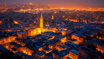 Istanbul at Night Istanbul at Night