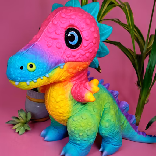 Rainbow Dino