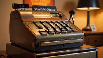 Vintage Cash Register Vintage Cash Register