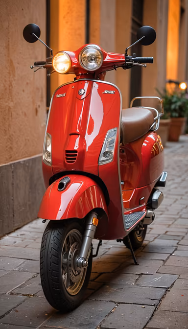Red Vespa Red Vespa