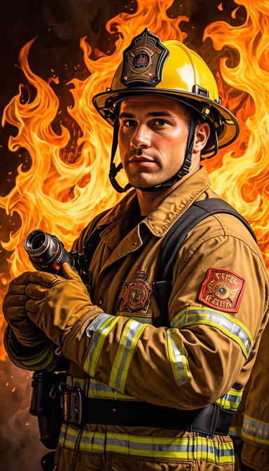 Hero in the Flames Hero in the Flames