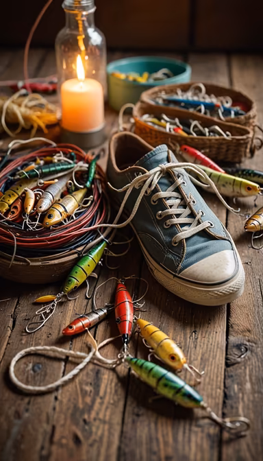 Fishing Gear Still Life Fishing Gear Still Life