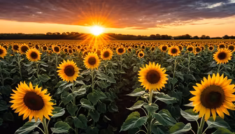 Sunflower Sunset Sunflower Sunset